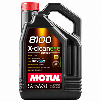 Motul Масло моторное синтетическое 8100 X-CLEAN EFE VN 111861 5w30 4л